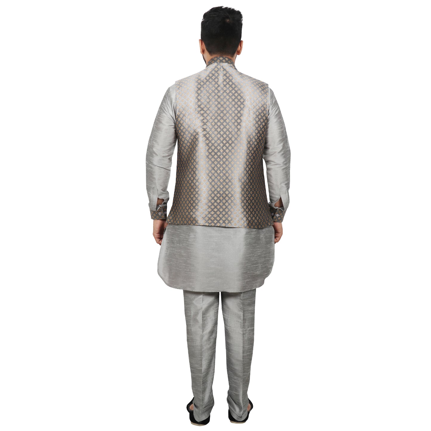 SG RAJASAHAB Kurta Sets With Jacket For Men's (13230)